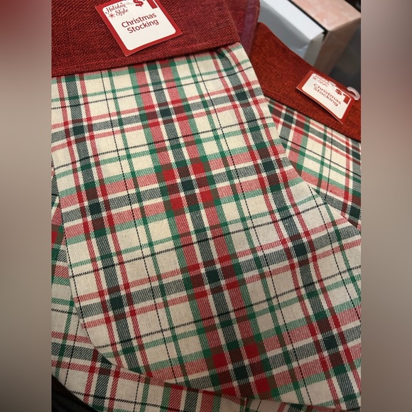 Plaid Stockings 4 NWT - Picture 3 of 3